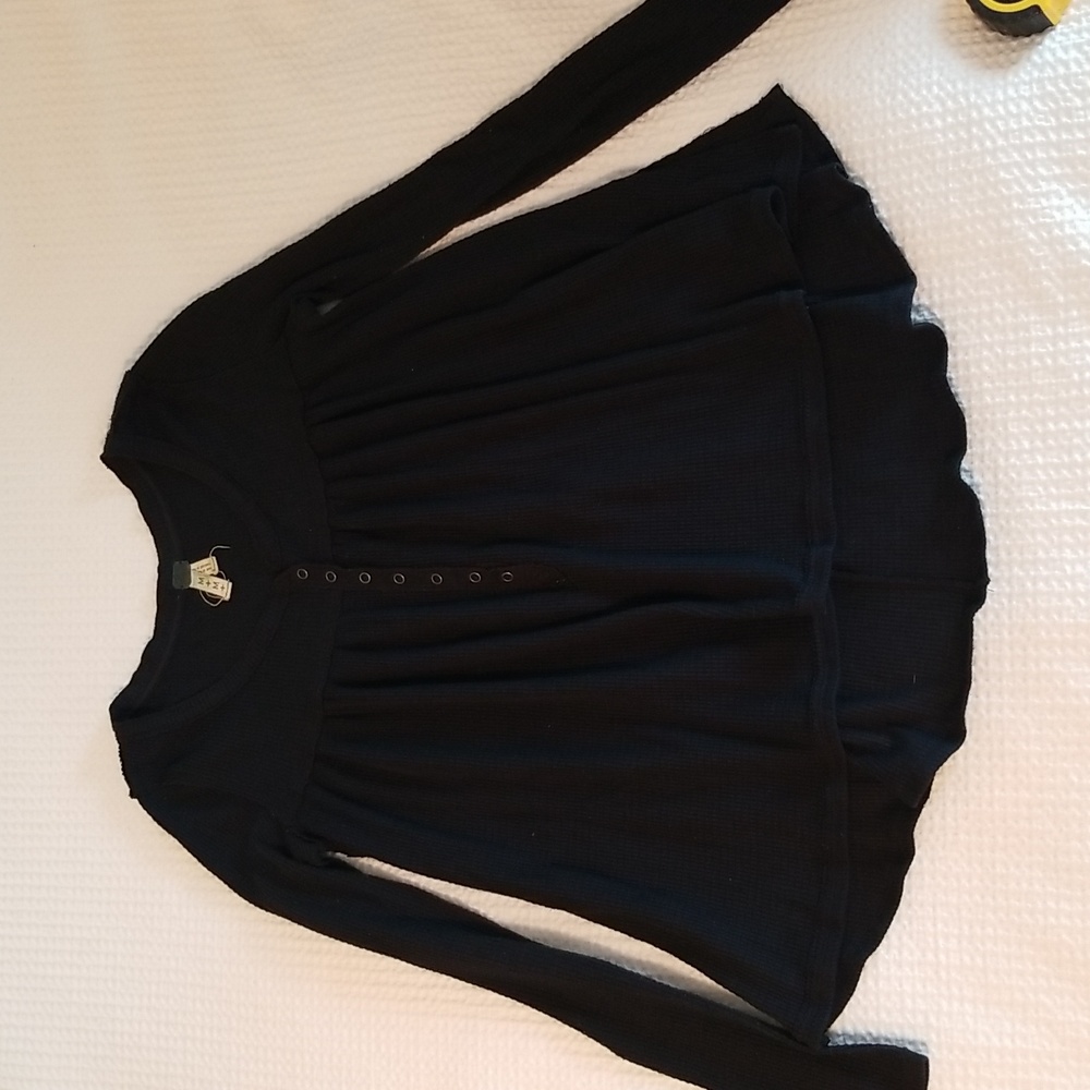We the Free | waffle Knit Top